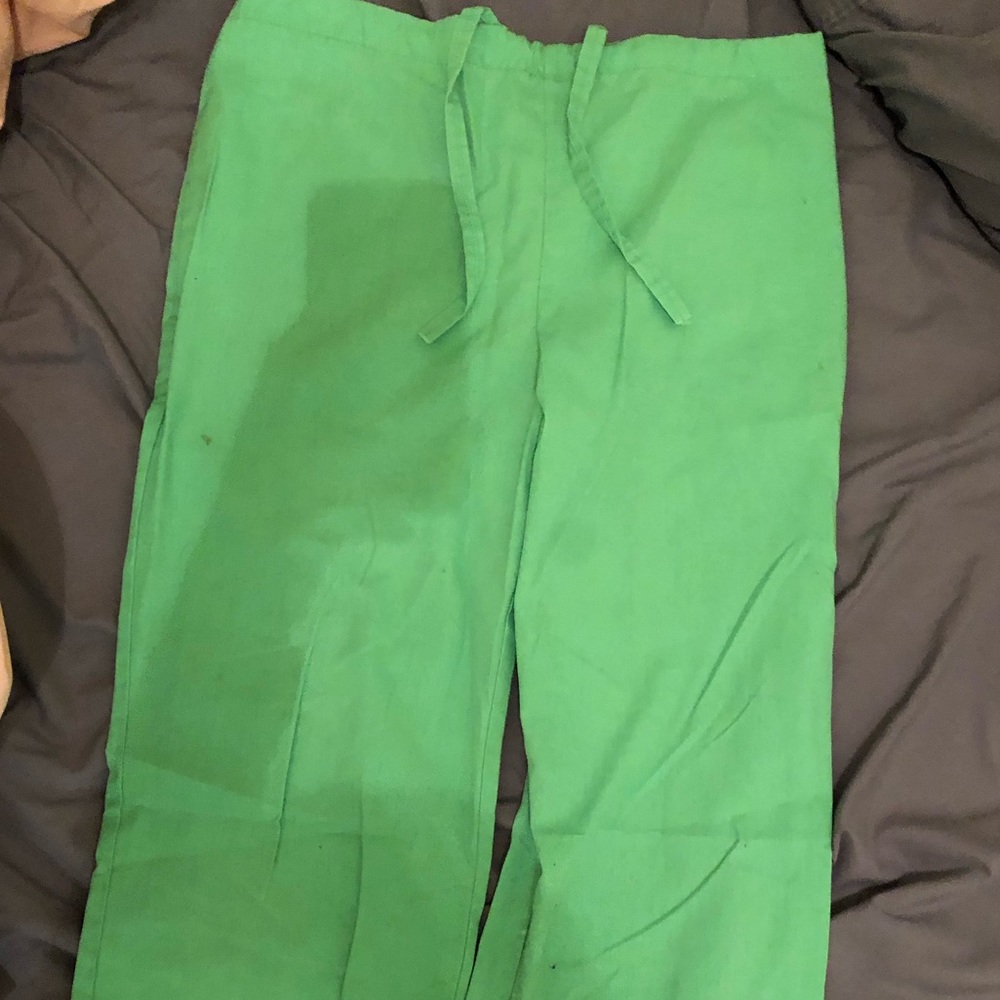 🆑⚡️Lime green scrub pants